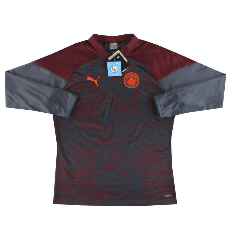 2023-24 Manchester City Puma 1/4 Zip Fleece Training Top *w/tags* L