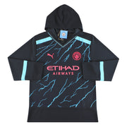 2023-24 Manchester City Puma Oversize Winter Hooded Top *BNIB* M - Classic Football Kit