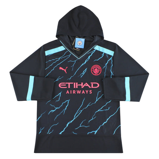 2023-24 Manchester City Puma Oversize Winter Hooded Top *BNIB* M