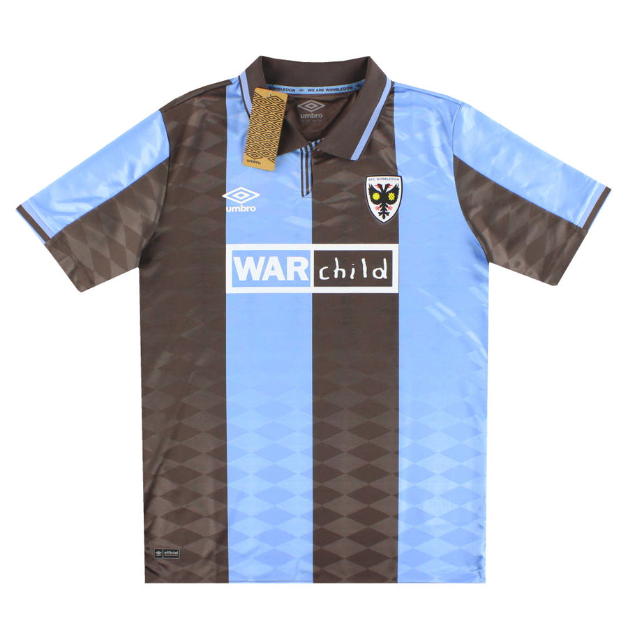 2024-25 AFC Wimbledon Umbro Away Shirt *BNIB* S - Classic Football Kit
