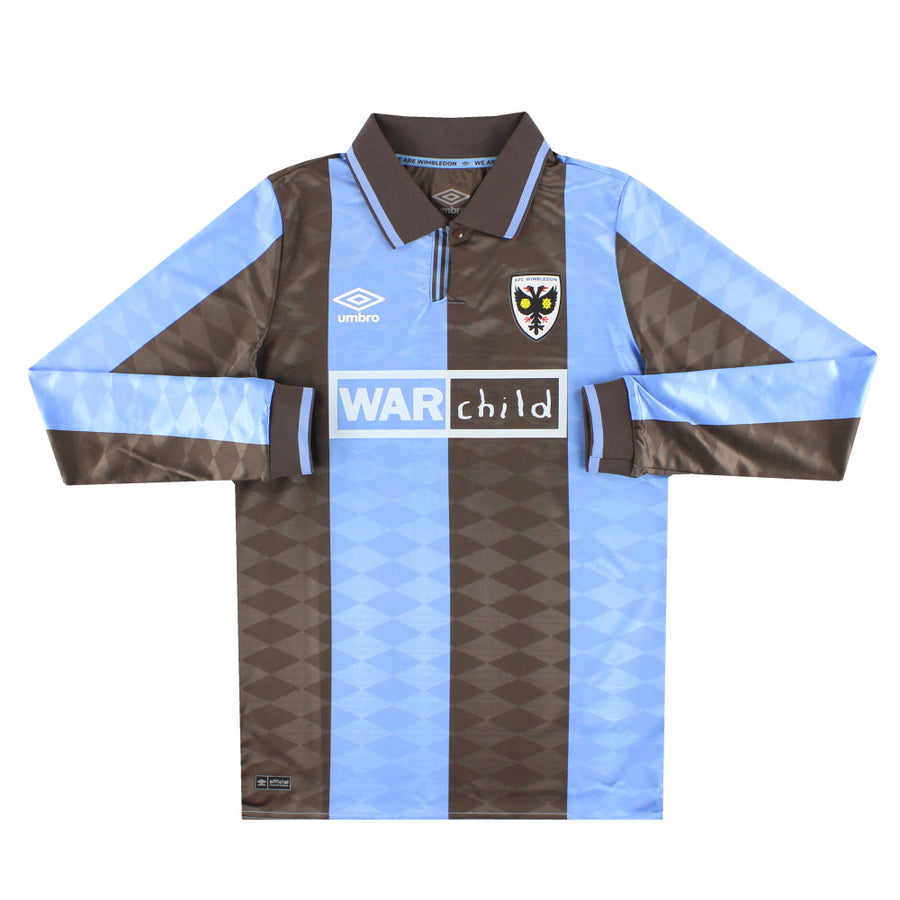 2024-25 AFC Wimbledon Umbro Away Shirt L/S *BNIB* - Classic Football Kit