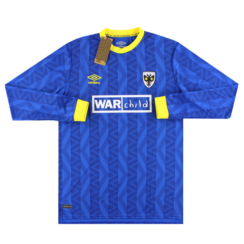 2024-25 AFC Wimbledon Umbro Home Shirt L/S *BNIB*