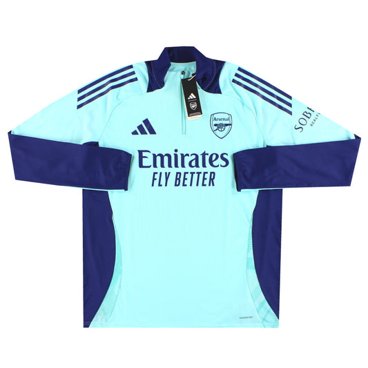 2024-25 Arsenal adidas 1/4 Zip Training Top *w/tags* S