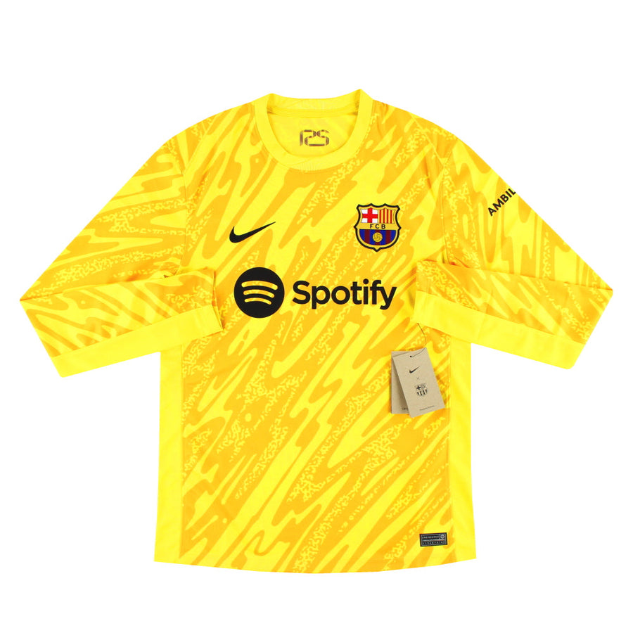 2024-25 Barcelona Nike Goalkeeper Shirt *w/tags* M - Classic Football Kit