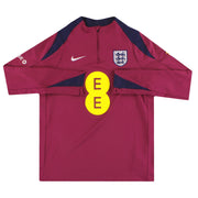 2024-25 England Nike Player Issue 1/4 Zip Training Top XL