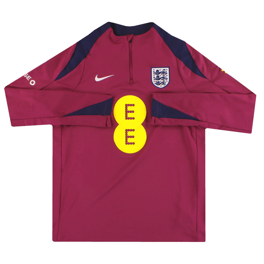 2024-25 England Nike Player Issue 1/4 Zip Training Top L