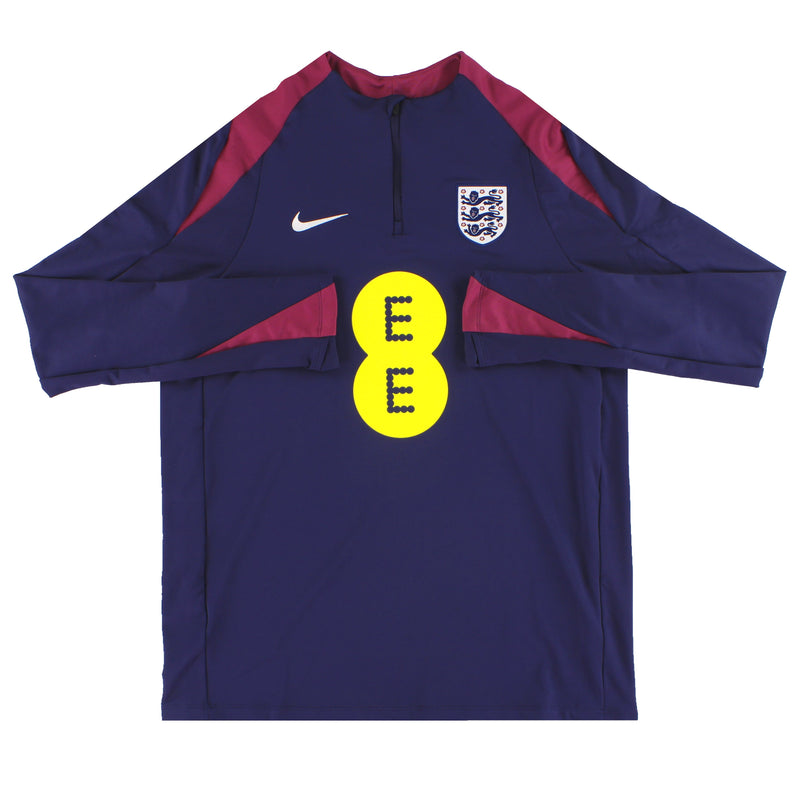 2024-25 England Nike Player Issue 1/4 Zip Training Top M