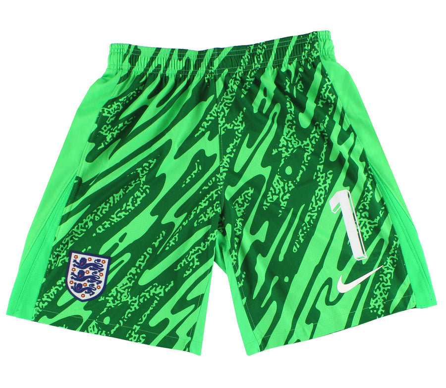 2024-25 England Nike Player Issue Goalkeeper Shorts L
