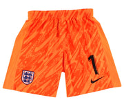 2024-25 England Nike Player Issue Goalkeeper Shorts #1 L