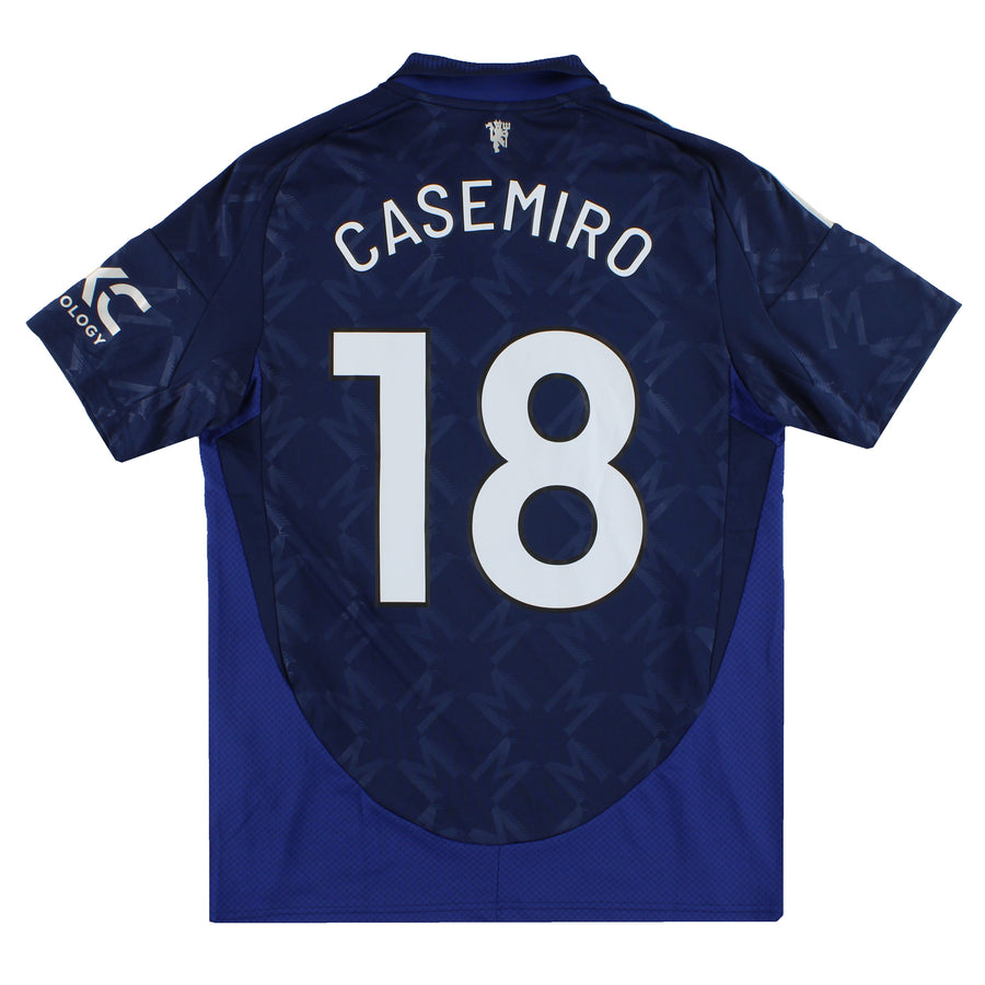 2024-25 Manchester United adidas Away Shirt Casemiro #18 M