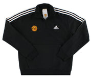 2024-25 Manchester United adidas Essentials 1/4 Zip Sweatshirt *BNIB* XL