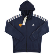 2024-25 Manchester United x adidas Essentials Full Zip Hoodie *BNIB* L