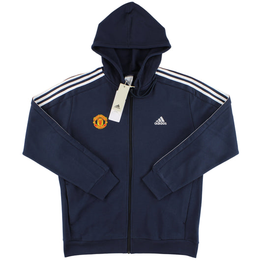 2024-25 Manchester United x adidas Essentials Full Zip Hoodie *BNIB* L