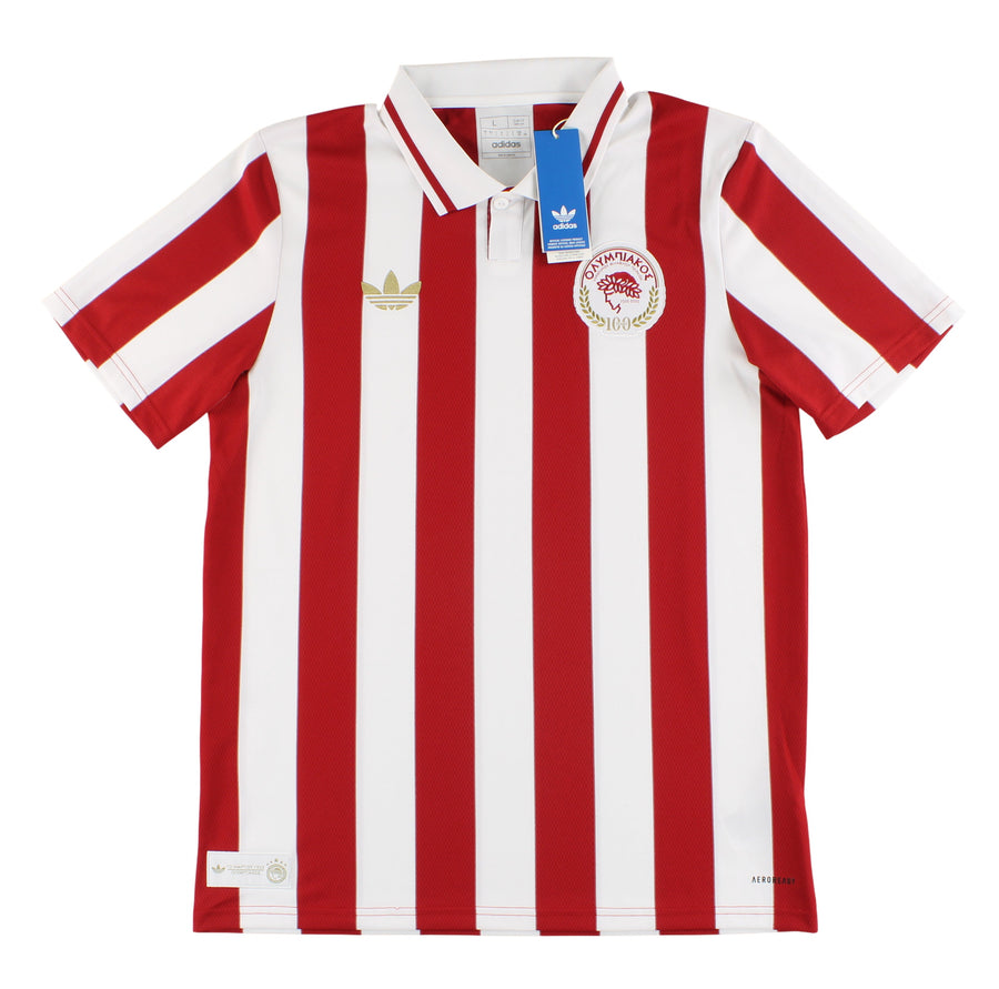 2024-25 Olympiakos adidas Centenary Home Shirt *w/tags* L