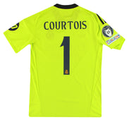 2024-25 Real Madrid adidas Goalkeeper Shirt Courtois #1 *Mint* S