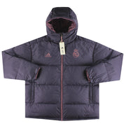 2024-25 Real Madrid adidas Seasonal Reversible Padded Down Jacket *w/tags* L - Classic Football Kit
