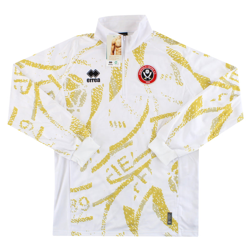 2024-25 Sheffield United Errea Pre-Match Away 1/4 Zip Top *BNIB* M