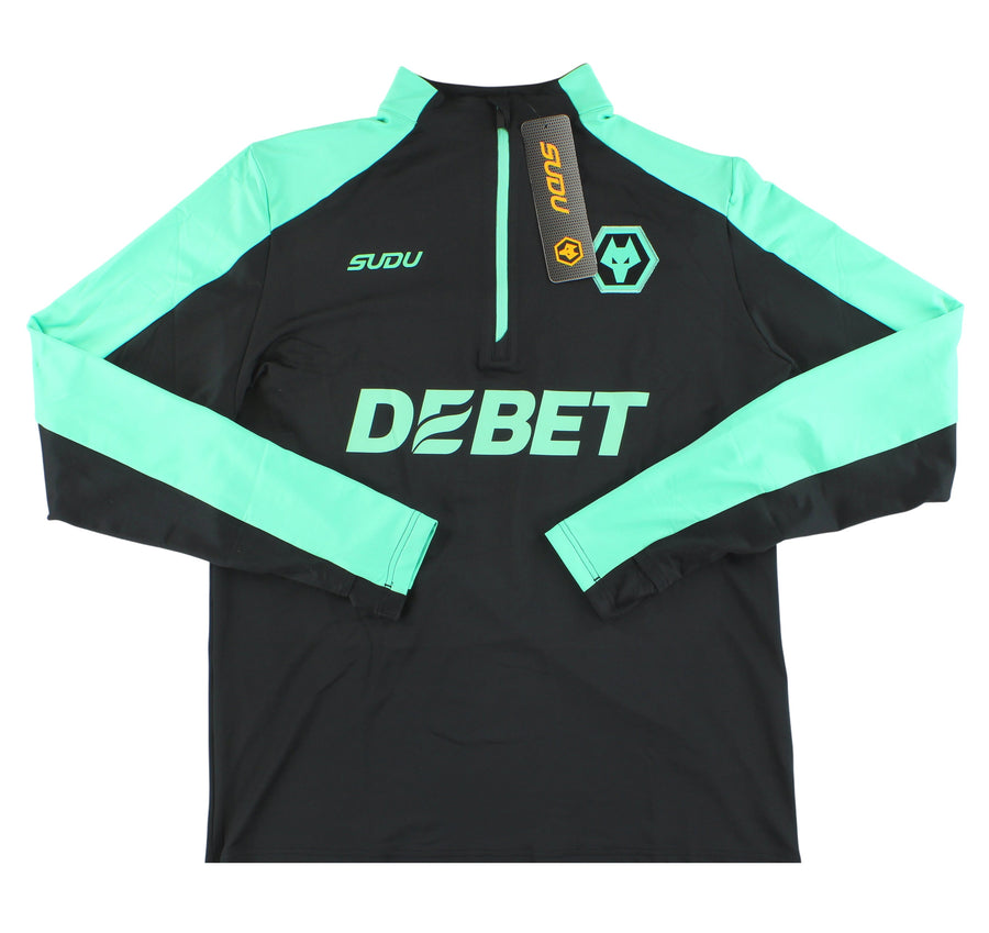 2024-25 Wolves Sudu Coaches Pre-Match 1/4 Zip *BNIB* M