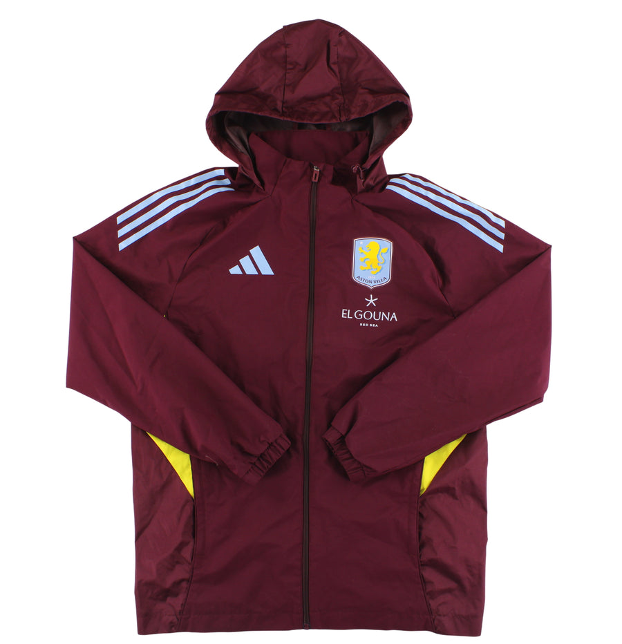 2025-26 Aston Villa adidas Player Issue All Weather Jacket *As New* XL