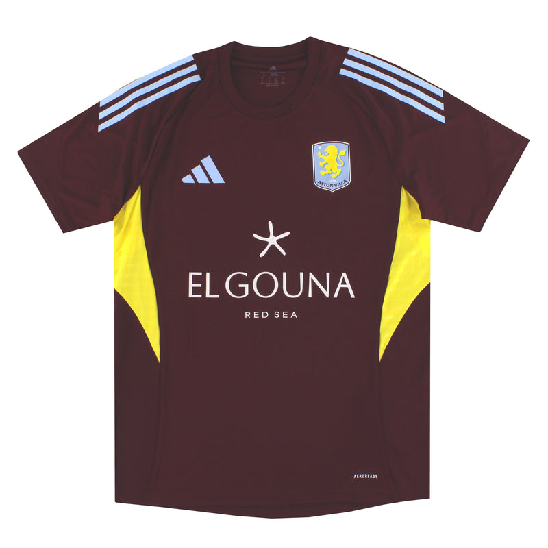 2025-26 Aston Villa adidas Player Issue Training Shirt M