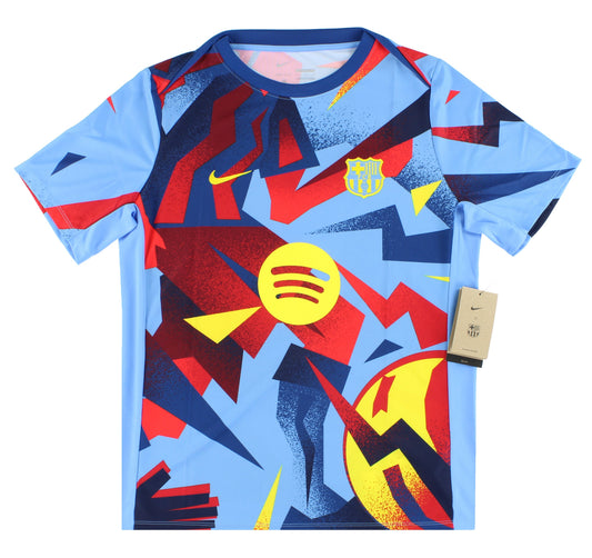 2025-26 Barcelona Nike El Clasico Pre-Match Shirt *w/tags* L