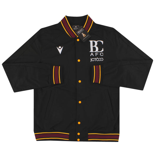 2025-26 Bradford City Macron Varsity Jacket *w/tags* XXL