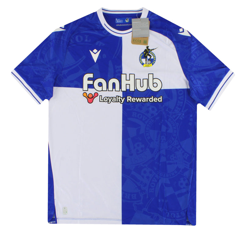 2025-26 Bristol Rovers Macron Home Shirt *BNIB* L