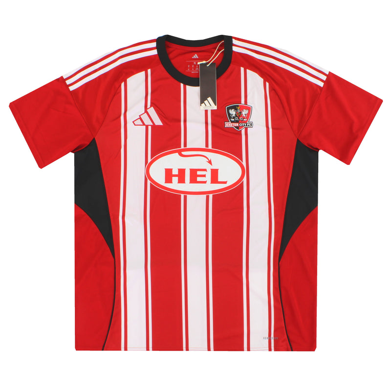 2025-26 Exeter City adidas Home Shirt *w/tags* XXL