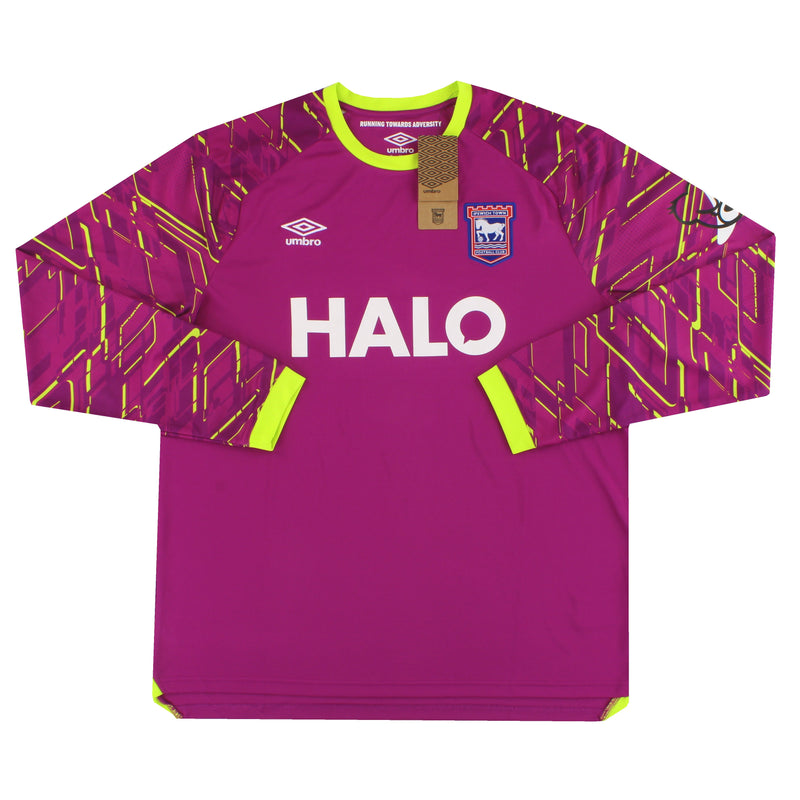 2025-26 Ipswich Umbro Goalkeeper Shirt L/S *w/tags* XXXL