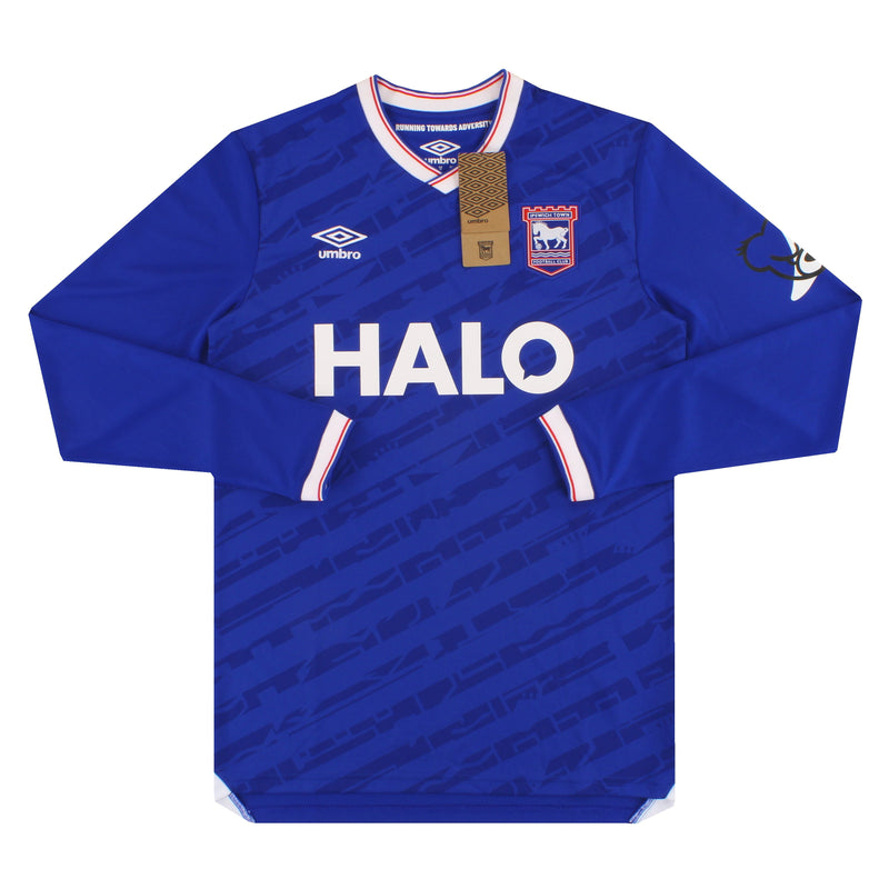 2025-26 Ipswich Umbro Home Shirt L/S *w/tags* XXXXXL