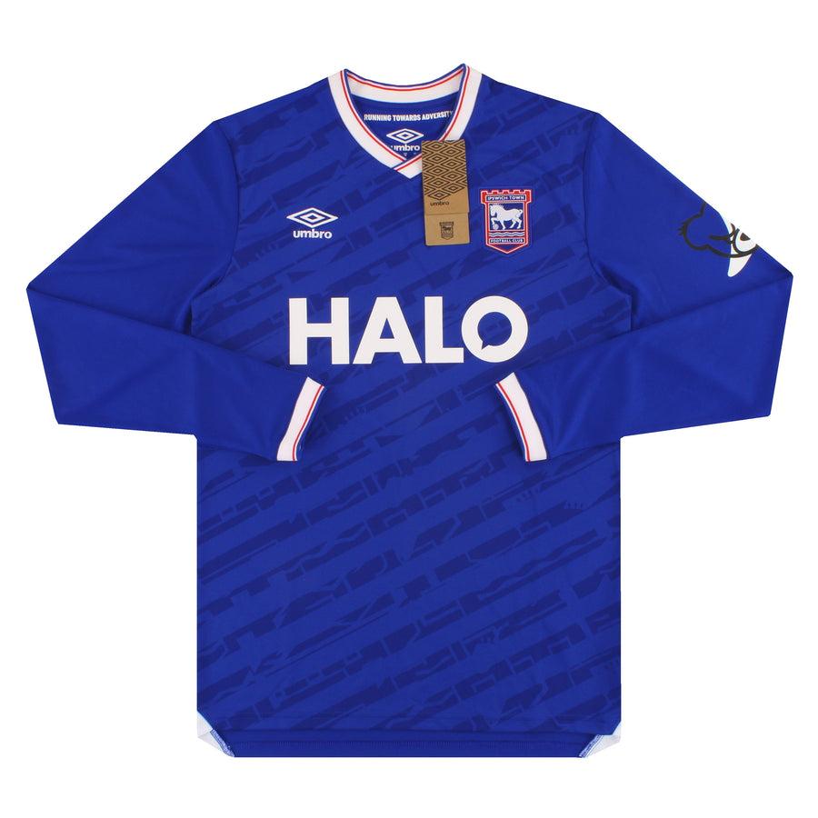 2025-26 Ipswich Umbro Home Shirt L/S *w/tags* XXXL
