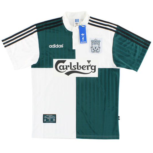 1995-96 Liverpool adidas Originals Bringback Reissue Away Shirt *w/tags* XL