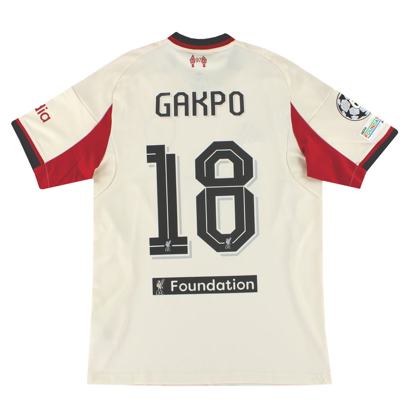 2025-26 Liverpool adidas Away Shirt Gakpo #18 *w/tags* M