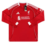 2025-26 Liverpool adidas Home Shirt L/S *BNIB* XL