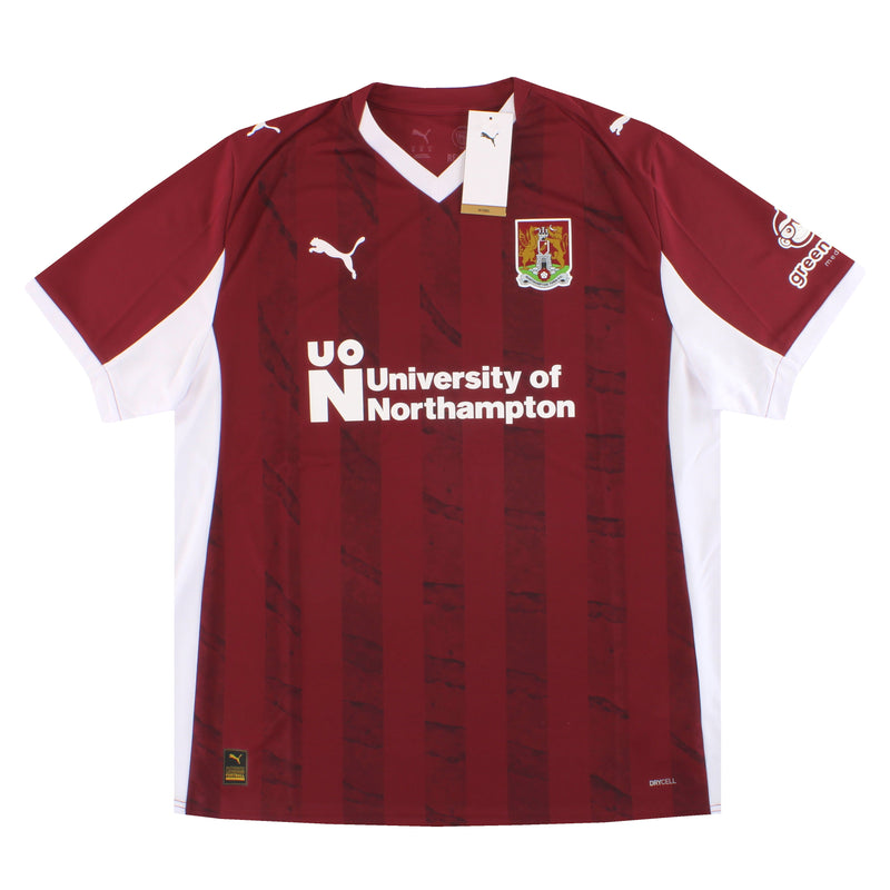 2025-26 Northampton Town Puma Home Shirt *BNIB* XXL