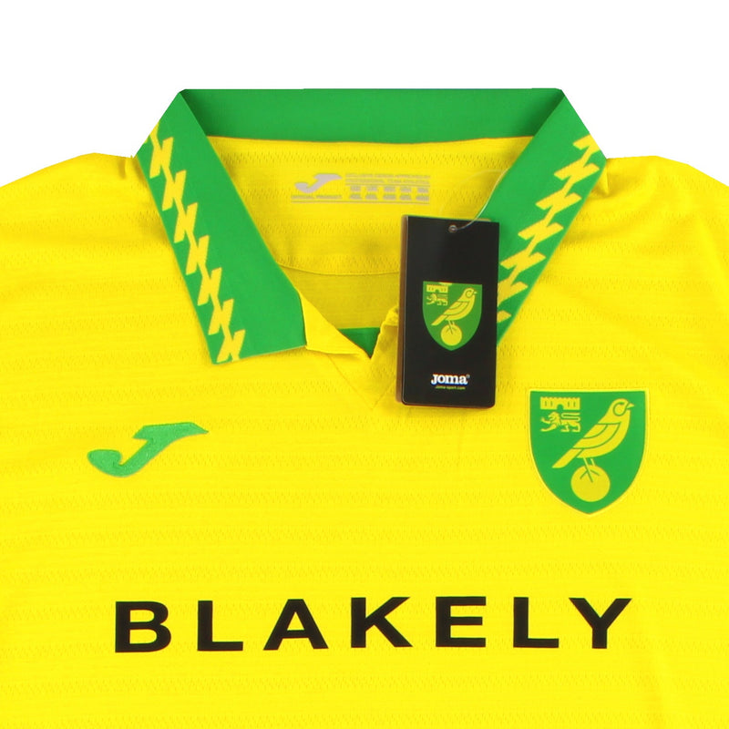 2025-26 Norwich City Joma Home Shirt *BNIB* XXXXXL