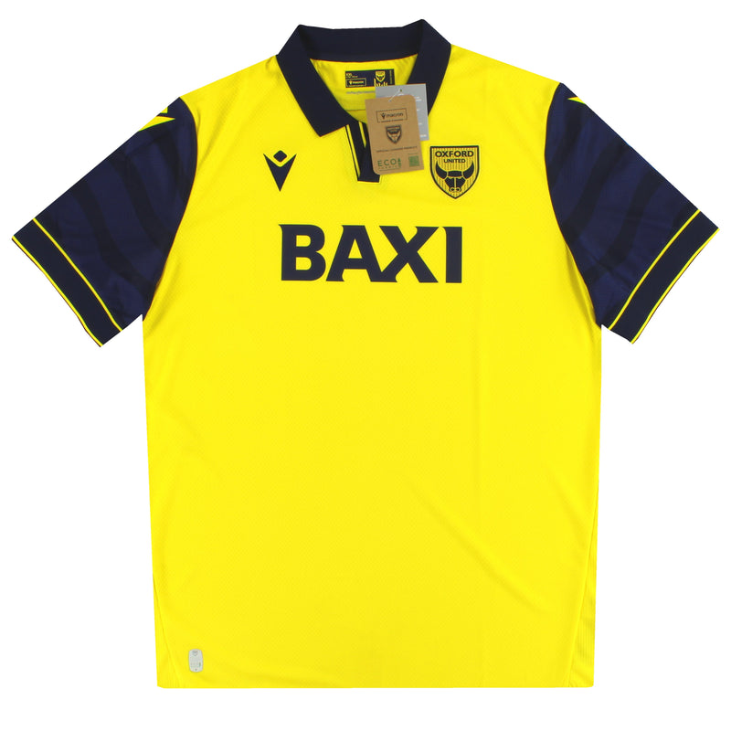 2025-26 Oxford United Macron Home Shirt *BNIB* XXXXXL