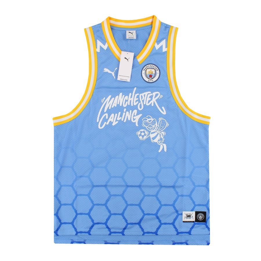2025-26 Puma Hoops x Manchester City Basketball Vest *w/tags* L