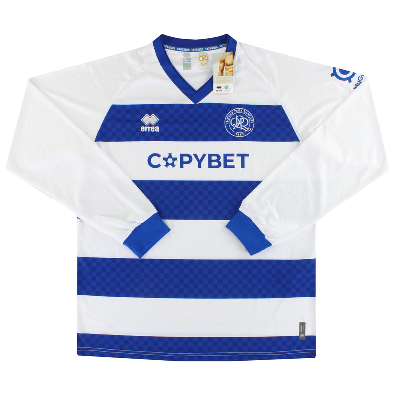 2025-26 QPR Errea Home Shirt L/S *w/tags* XXXXXL