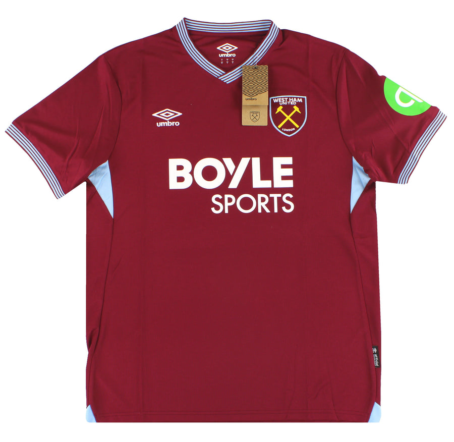 2025-26 West Ham Umbro Home Shirt *BNIB* L
