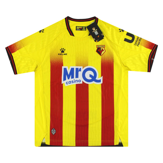 2025-26 Watford Kelme Home Shirt *w/tags* M