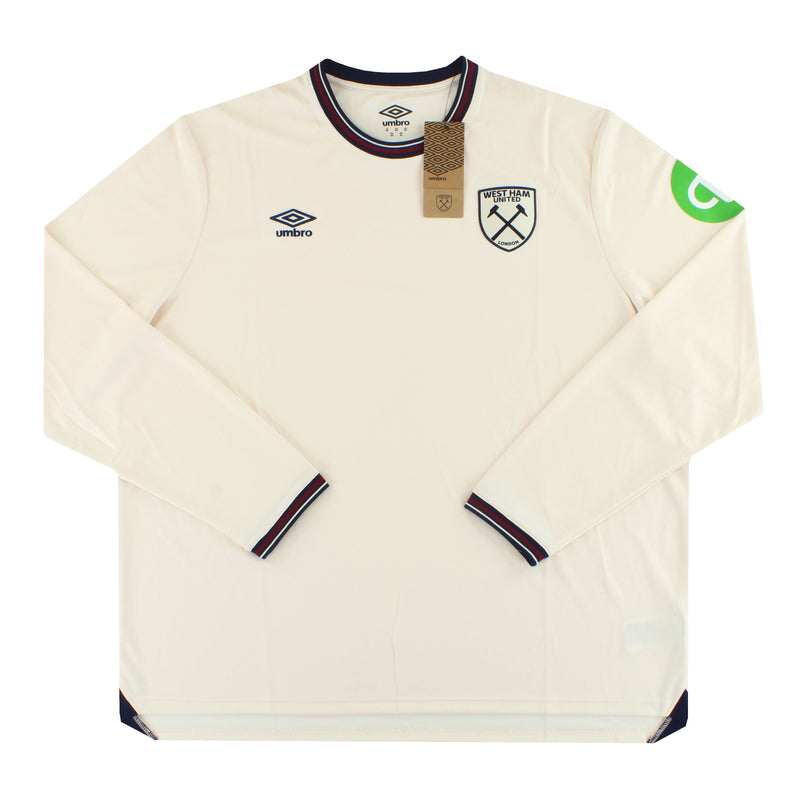2025-26 West Ham Umbro Away Shirt L/S *w/tags* XXXL