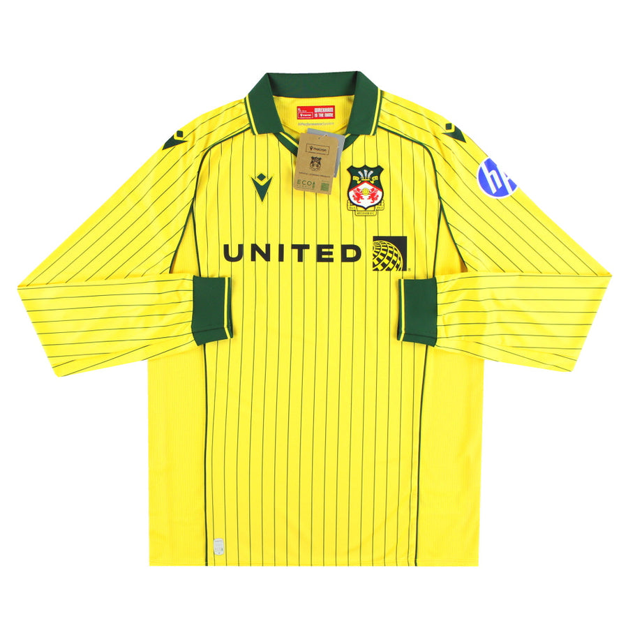 2025-26 Wrexham Macron Away Shirt L/S *BNIB* - Classic Football Kit