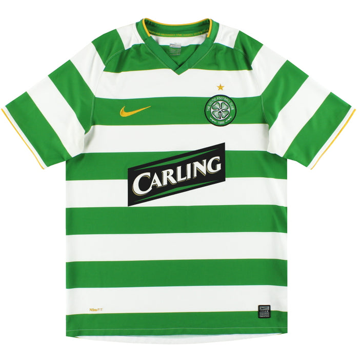 Celtic 2008-10 Home Shirt (XL) (Excellent)