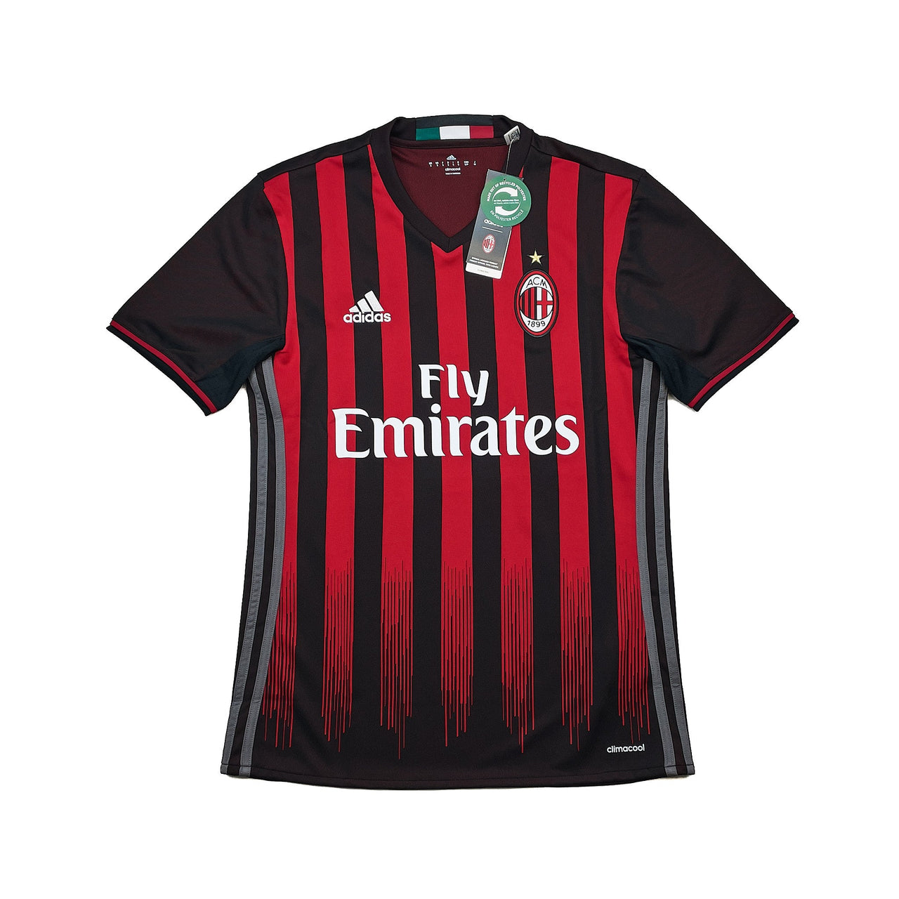 2016/17 AC MILAN *BNWT* HOME SHIRT (S) ADIDAS