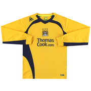 2008-09 Manchester City Le Coq Sportif Goalkeeper Shirt XL.Boys - Classic Football Kit