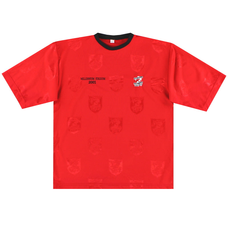 2001 Walsall 'Millennium Stadium' Fan Shirt L.Boys - Classic Football Kit