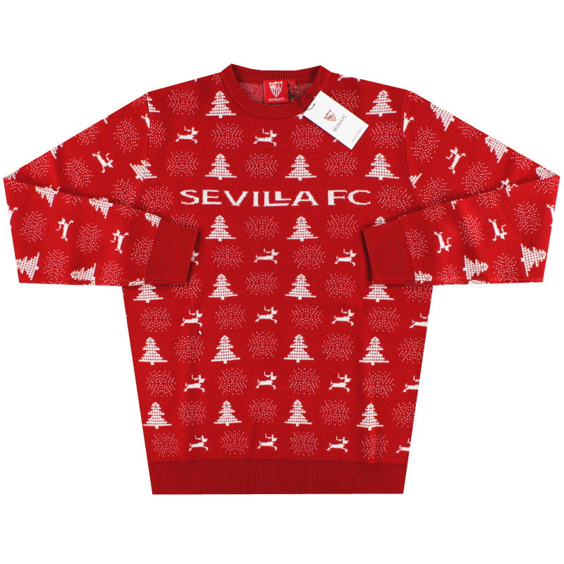 2023-24 Sevilla Christmas Jumper *BNIB* L - Classic Football Kit