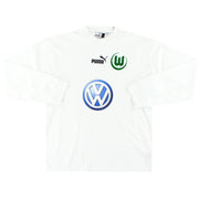 1999-00 Wolfsburg Puma Training Shirt #6 L - Classic Football Kit