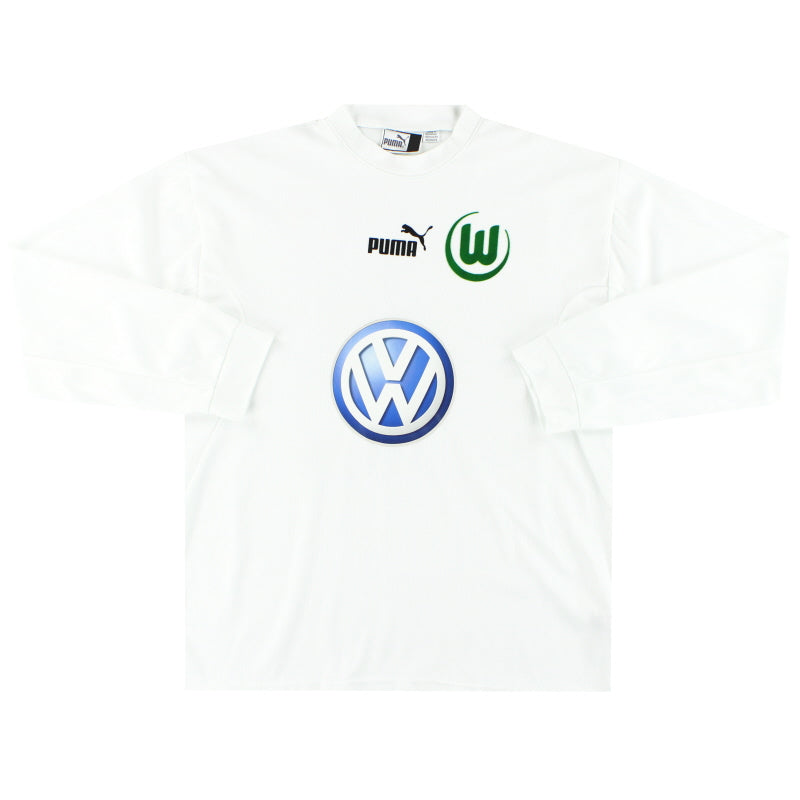 1999-00 Wolfsburg Puma Training Shirt #6 L - Classic Football Kit